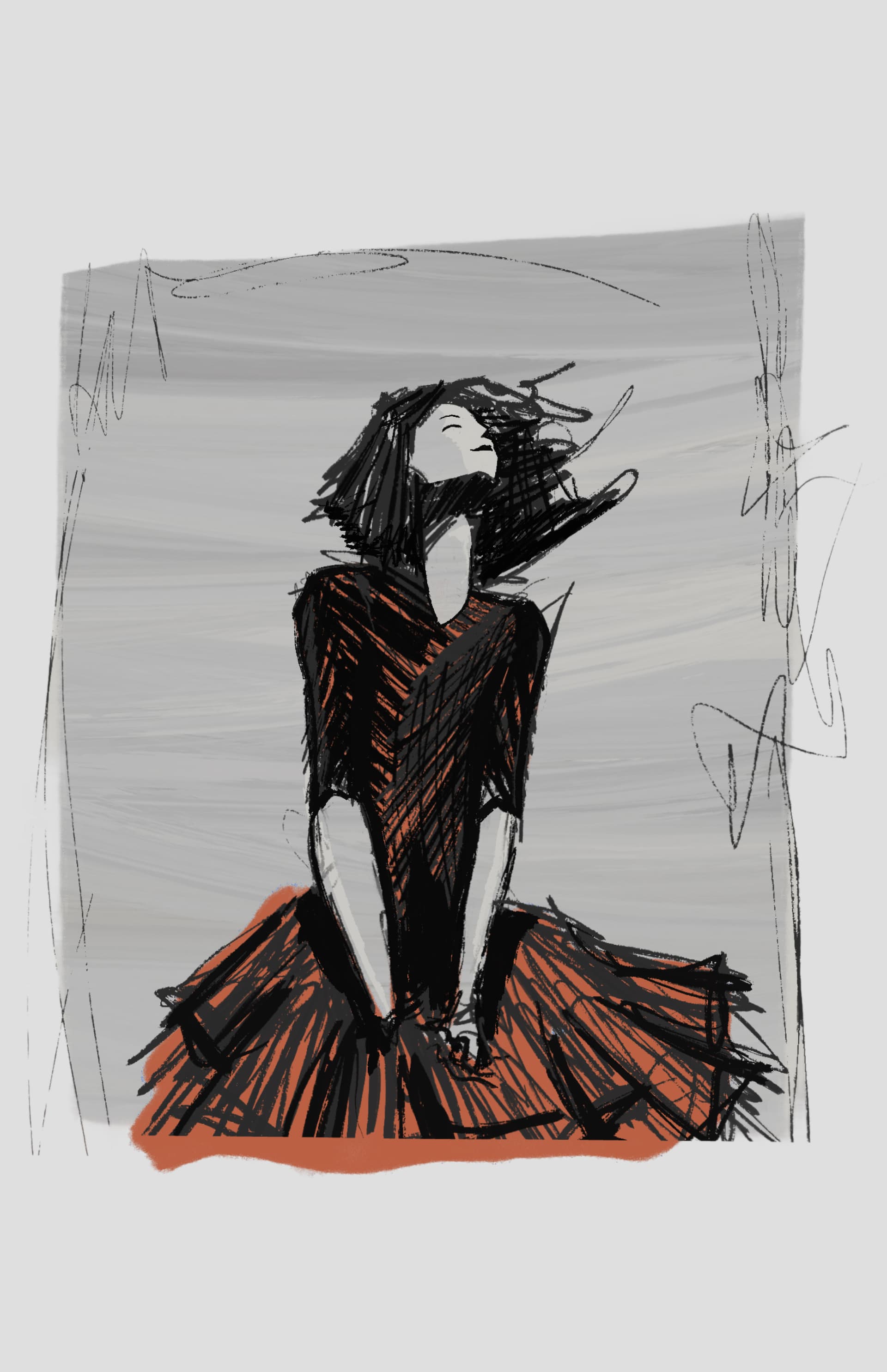 Girl in Motion