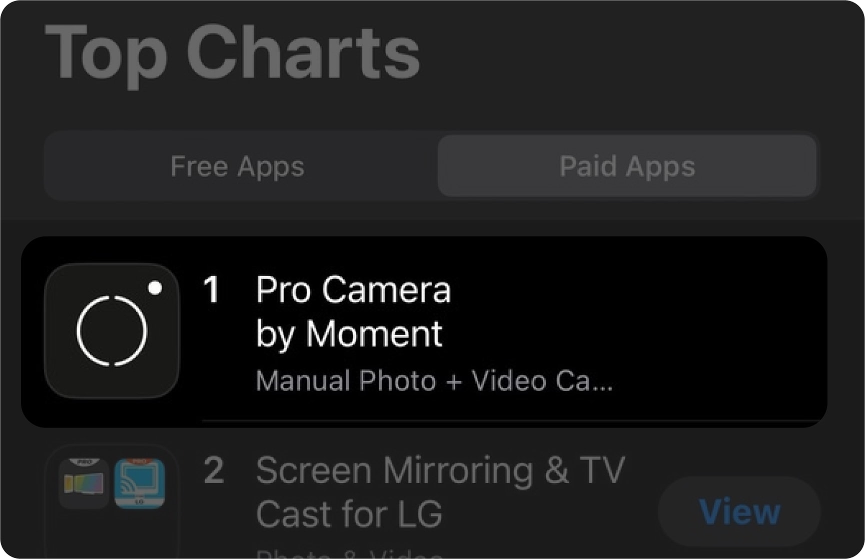Top Charts